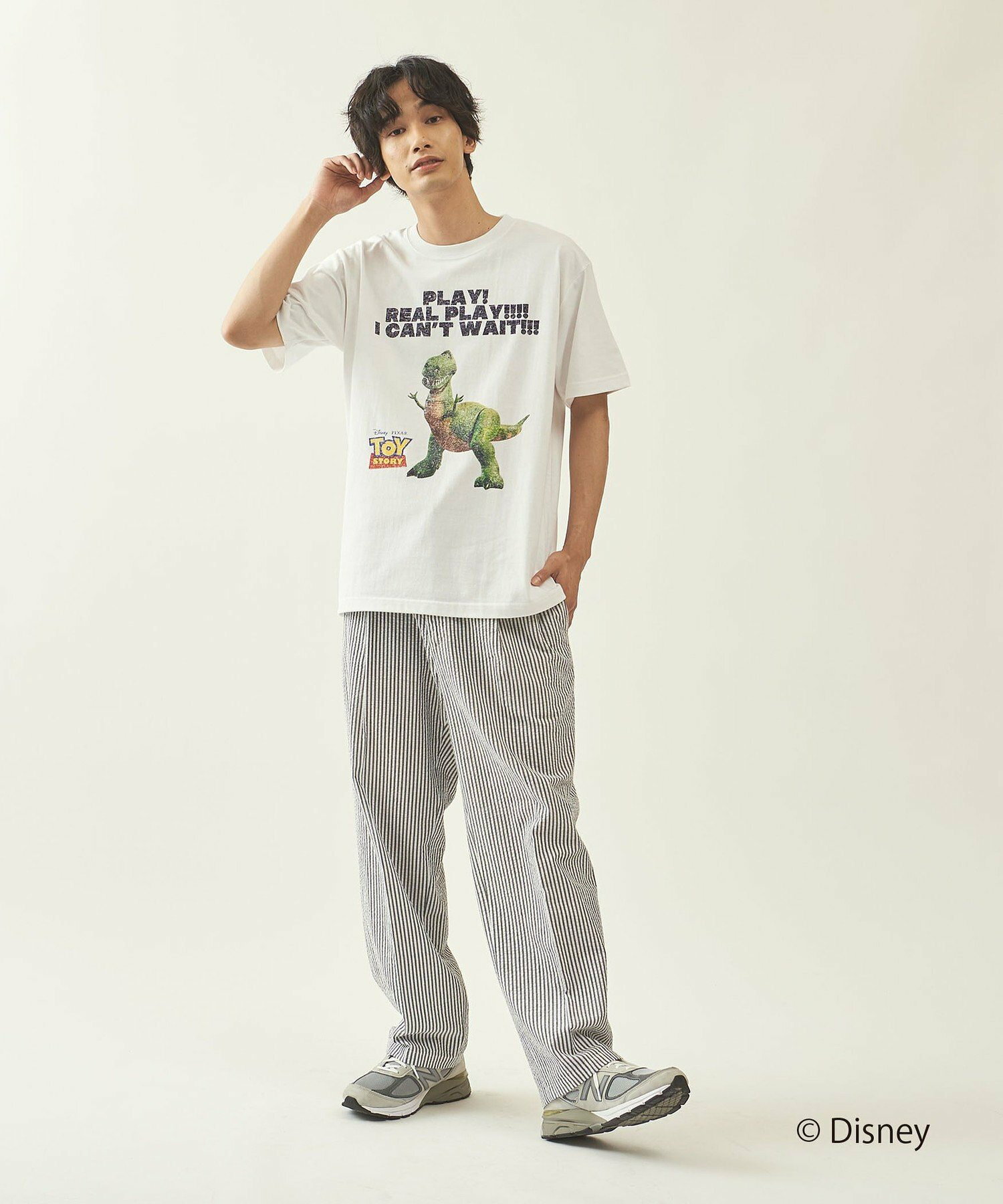 <info. BEAUTY&YOUTH限定 TOY STORY COLLECTION> REX  Tシャツ